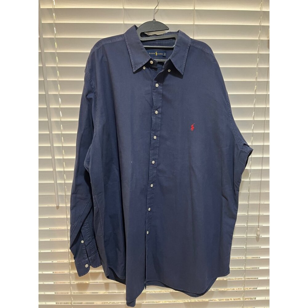 Ralph Lauren Long Sleeve‎ Button Up Shirt - Size 2XLT